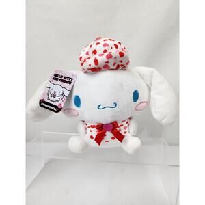 Sanrio Hello Kitty Cinnamoroll 9" Plush White & Pink Hearts Series 2 NWT